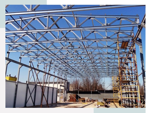 Строительство цехов в Надым от 623 руб. под ключ