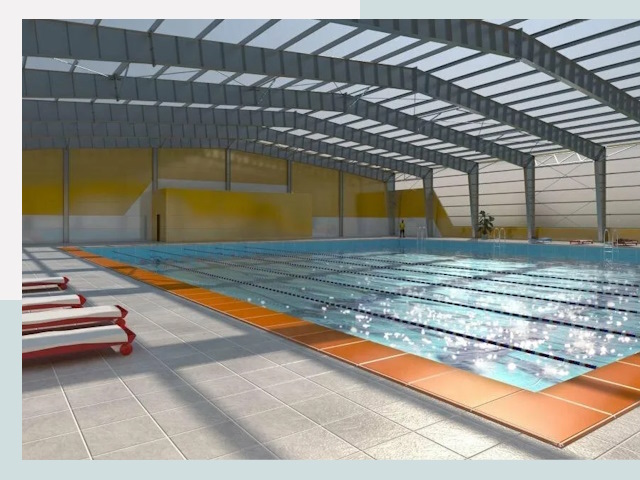 Строительство крытых бассейнов в Надыме