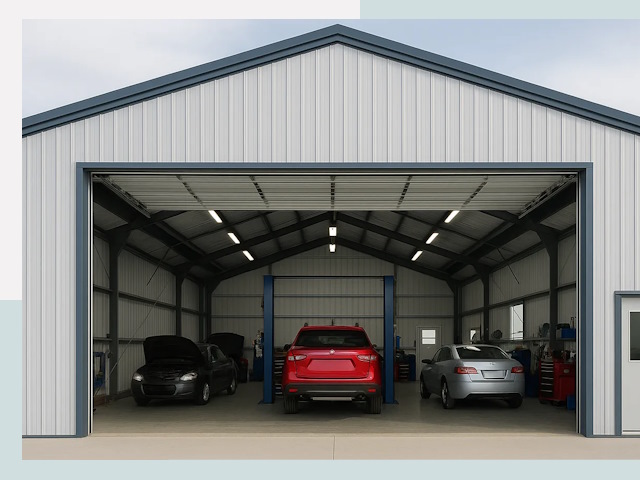 Ангары из сэндвич панелей от 623 руб. в Надым