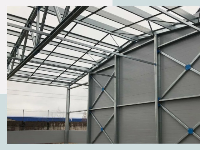 Каркасные ангары от СтальСтрой-Ндм по цене от 623 руб.
