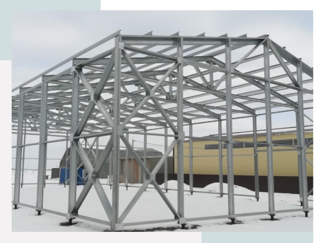 Каркасные ангары в Надыме