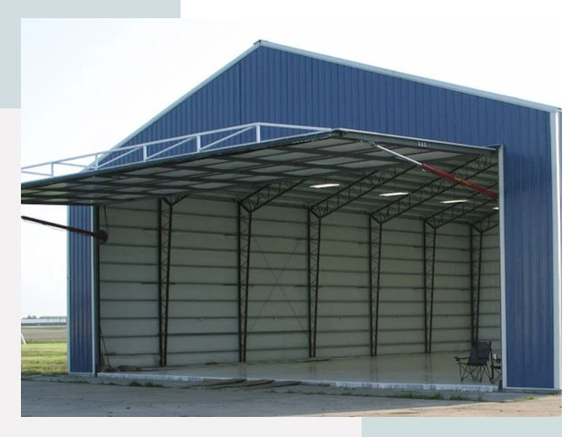 Прямо стенные ангары в Надыме