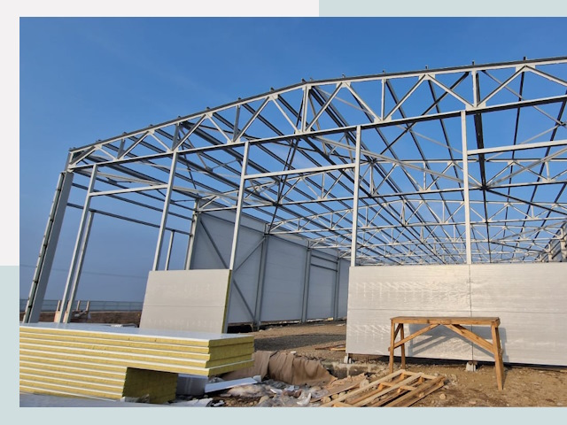 Утепленные ангары в Надым от 623 руб. за м²