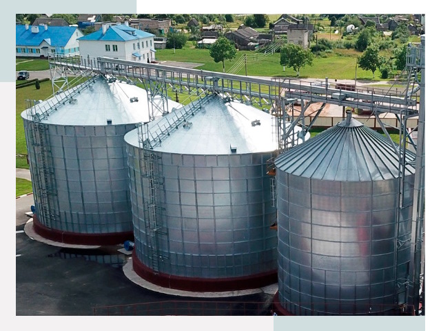 Металлические силосы в Надыме