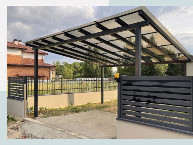 Металлические навесы в Надым от 623 руб. за м²