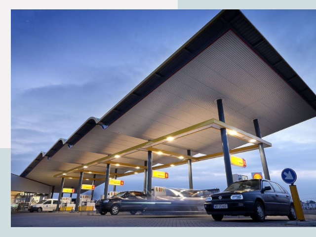 Навесы для АЗС в Надым от 623 руб. - Защита и комфорт