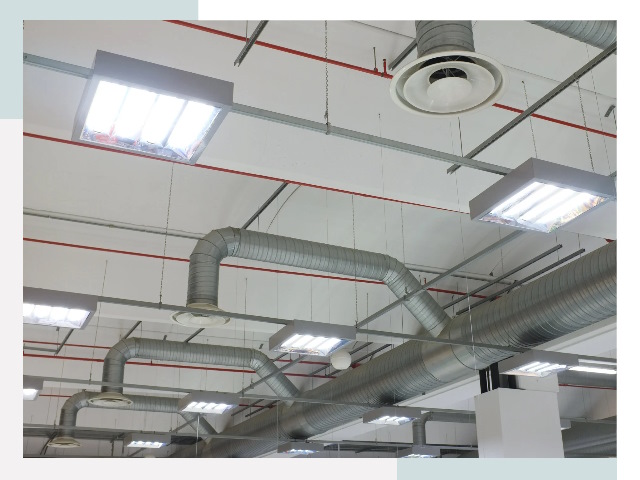 Вентиляция ангаров в Надыме