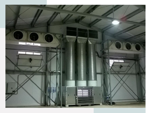 Инженерные системы для ангаров в Надыме